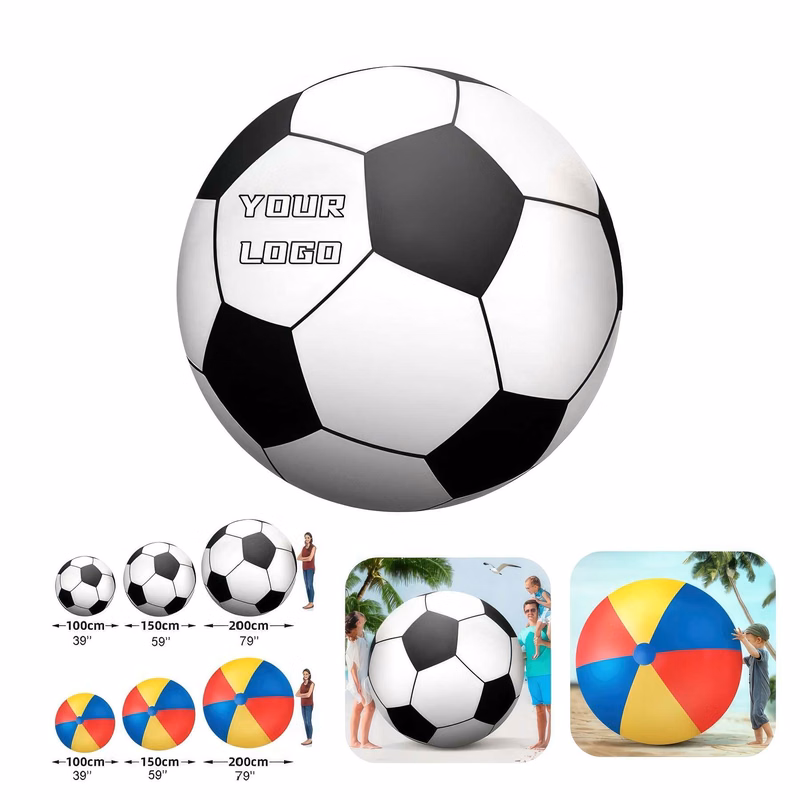 Giant Inflatable Beach Soccer Ball - 39'' 59'' 79''