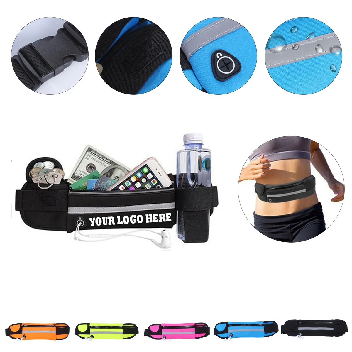 Lightweight Outdoor Running Waist Pack 1