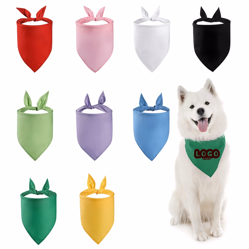 Pet Cotton Large Triangle Bandana