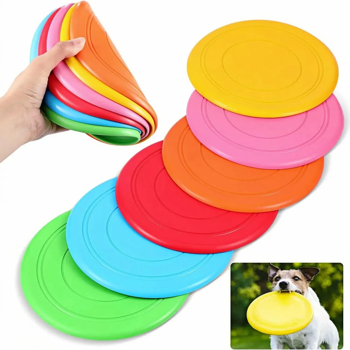 Durable 7-Inch TPR Dog Disc 1