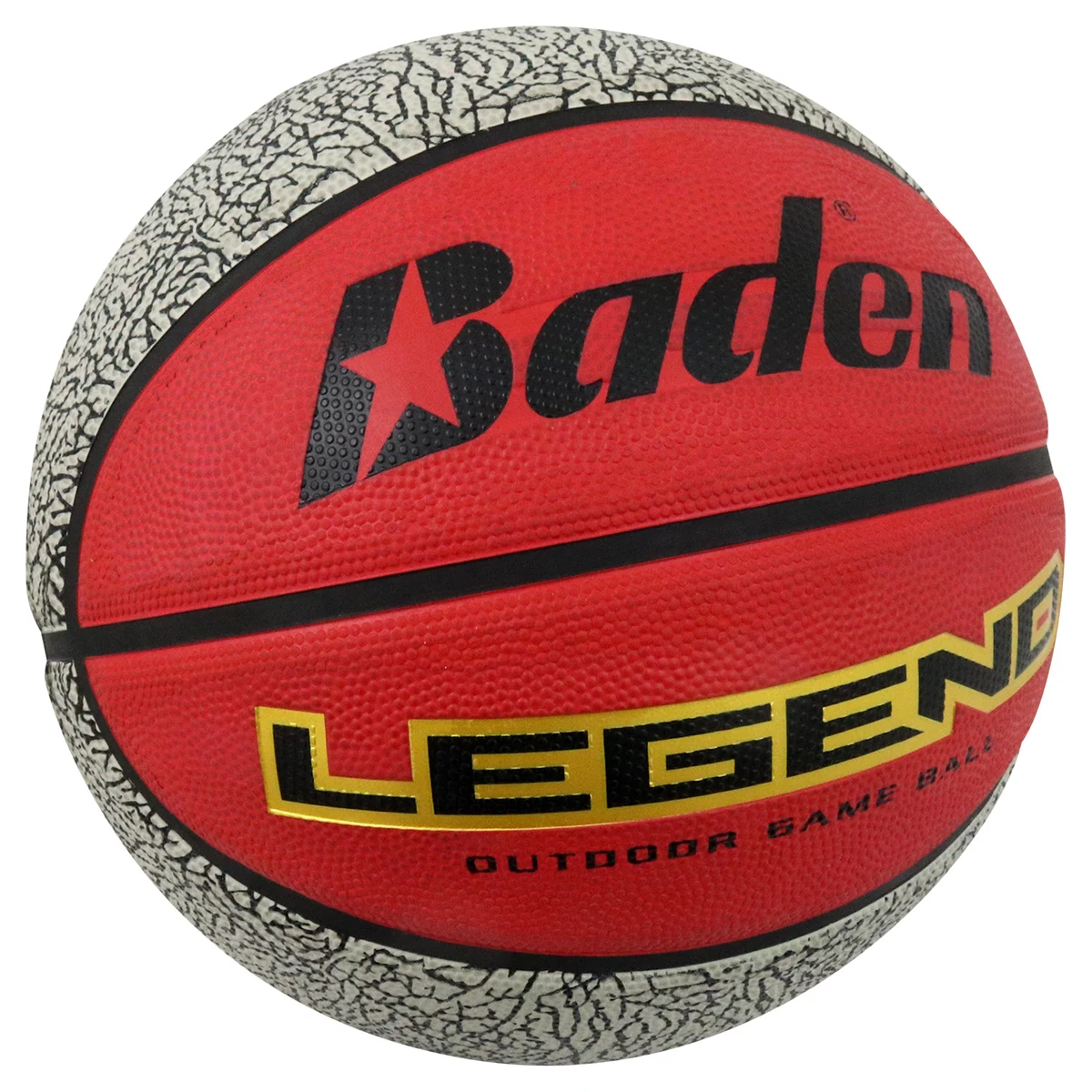 Basketball - Legend Deluxe Rubber, Intermediate/Women's Size 1