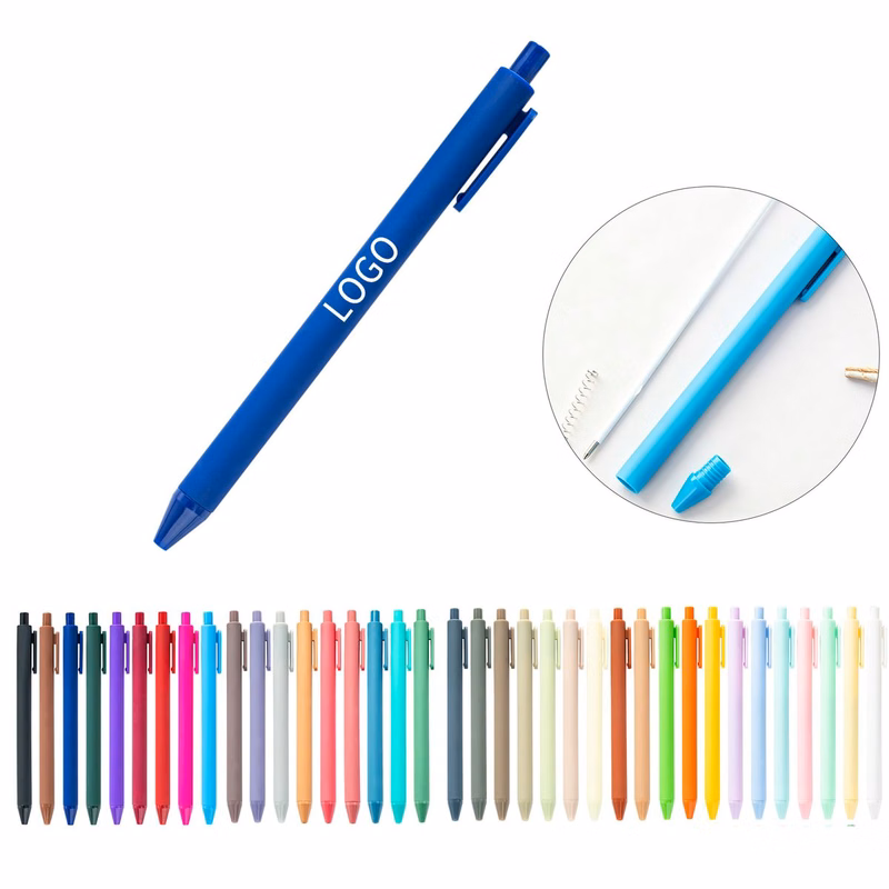 Full Color Customizable Retractable Plastic Ballpoint Pen