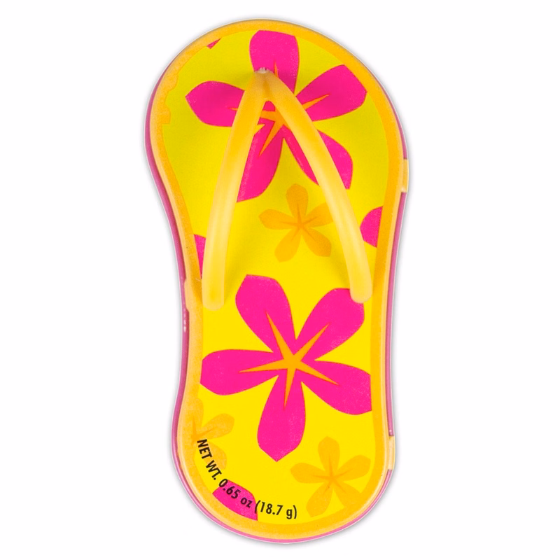 Floral Orange Flip Flop Mint Tin
