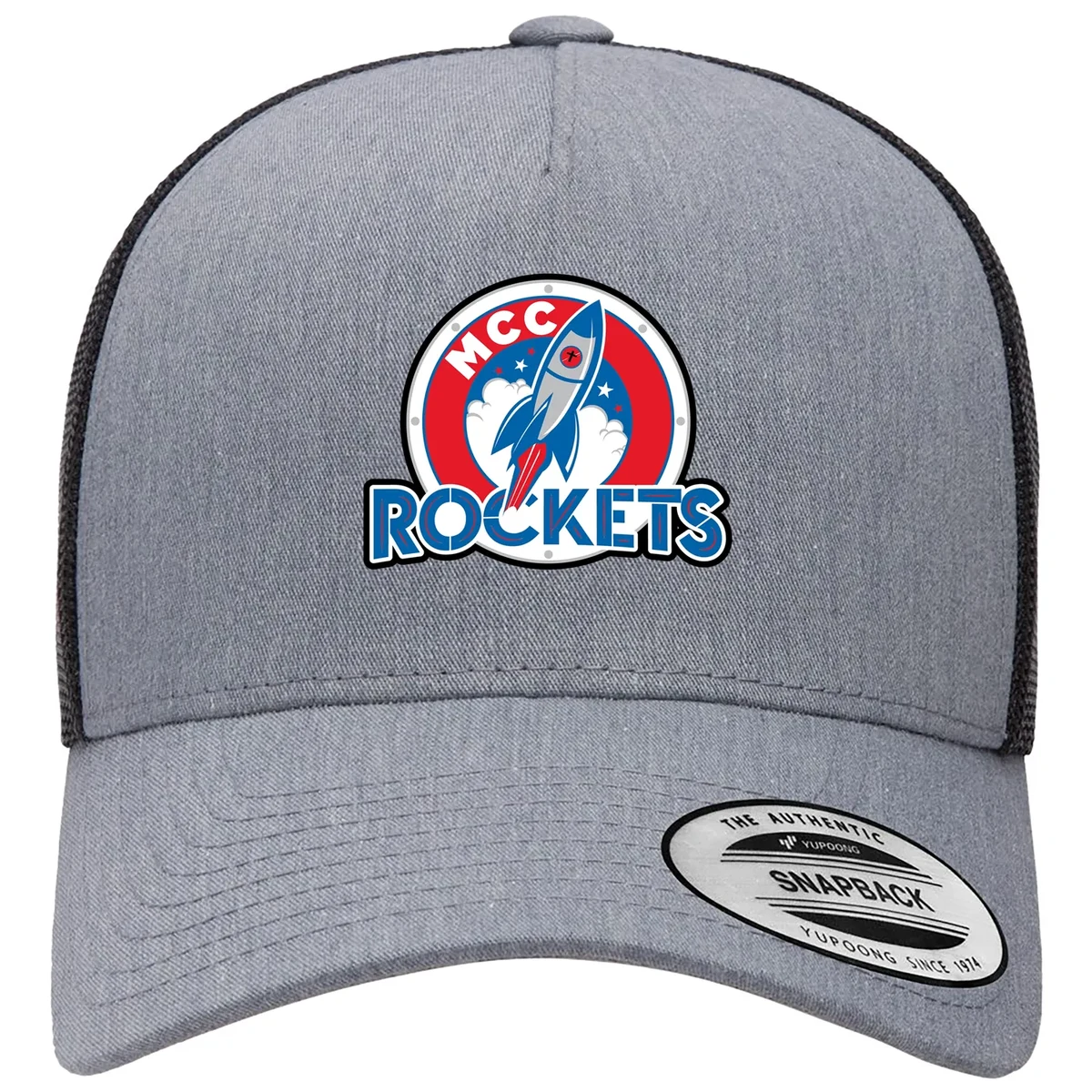 YUPOONG CLASSICS FIVE-PANEL RETRO TRUCKER CAP 1