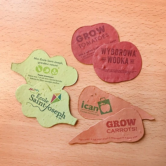 Veggie Die Cut - Printed Double Sided 1