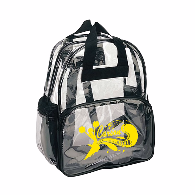 Clear PVC Promotional Backpack - 12"w x 15"h x 6"d