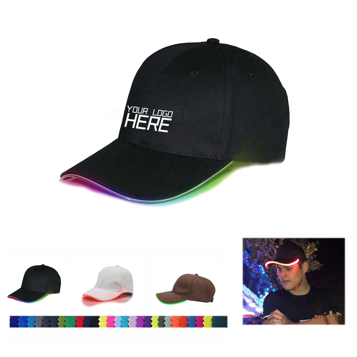 LED Light Up Cap 1