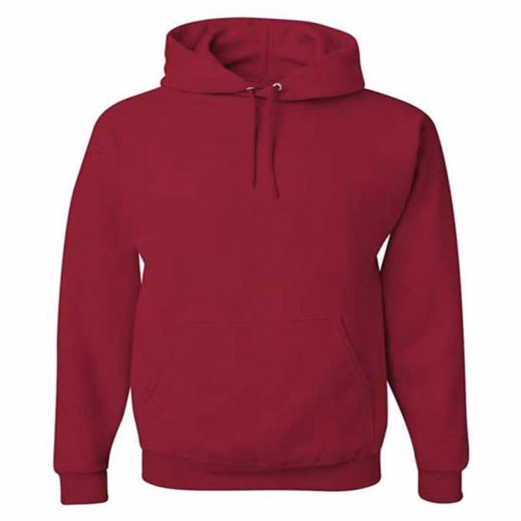 NuBlend Hooded Pullover Cardinal Red Small