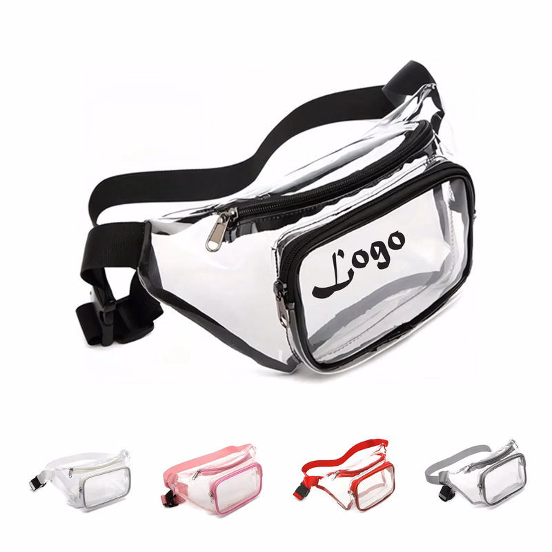 Clear Fanny Pack With Adjustable Belt