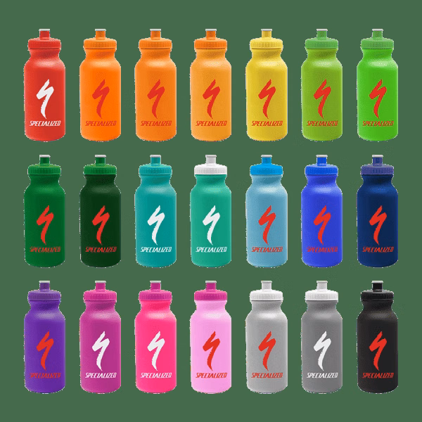 Road Rebel 20oz Bike Bottle - Colors w/Push-Pull Lid
