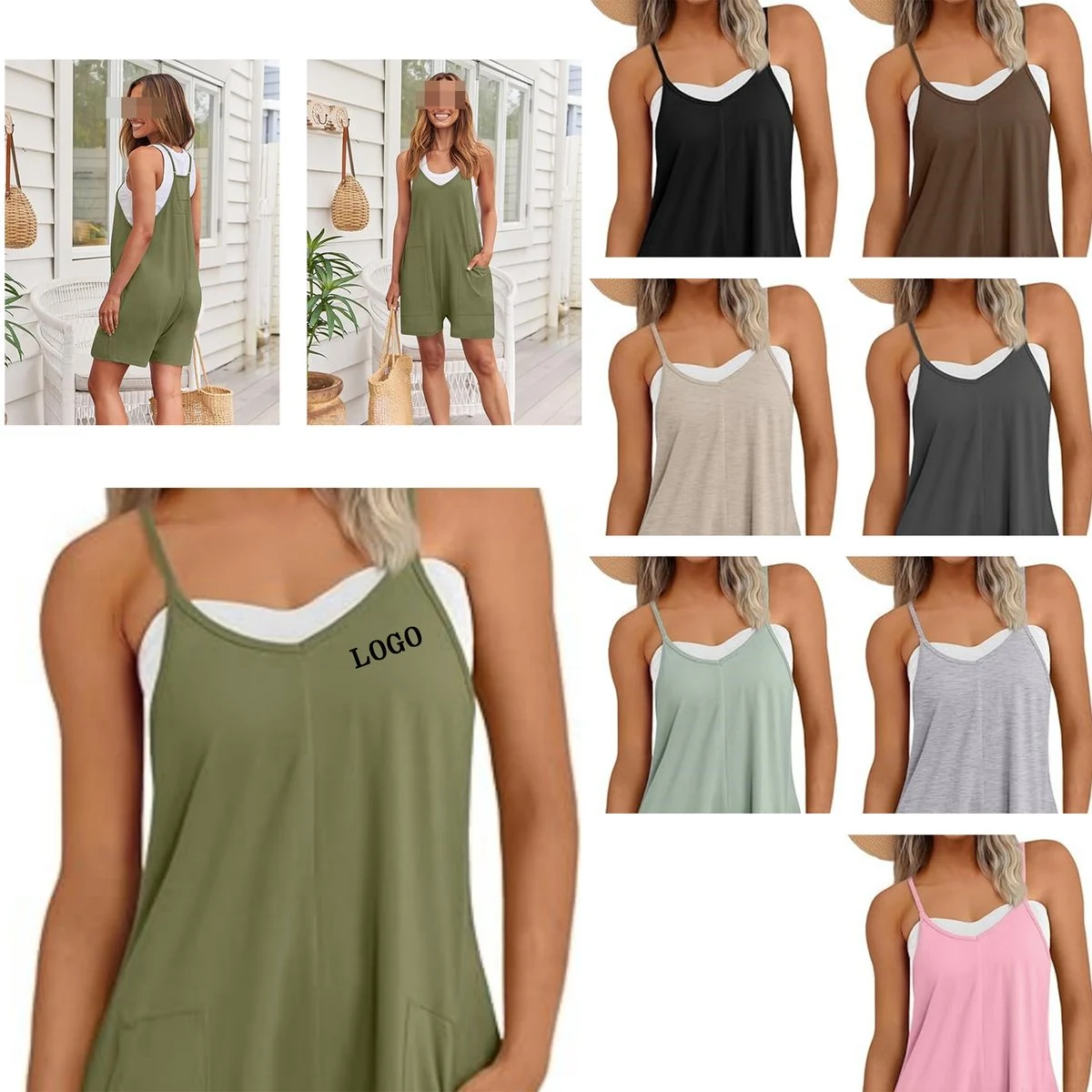 Women's Casual Summer Jumpsuits 1