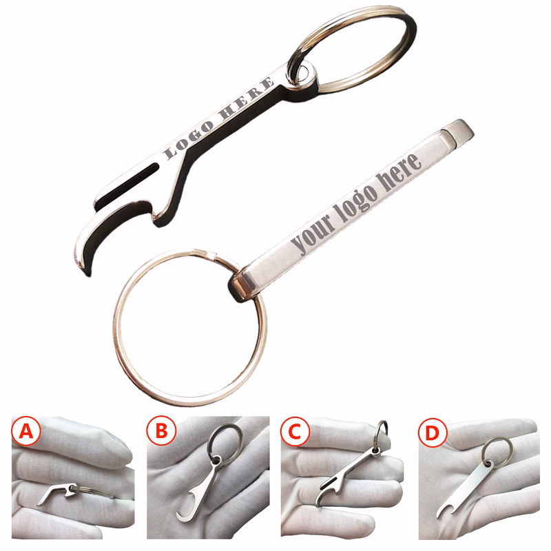 Portable Mini Bottle Opener Keychain MOQ50