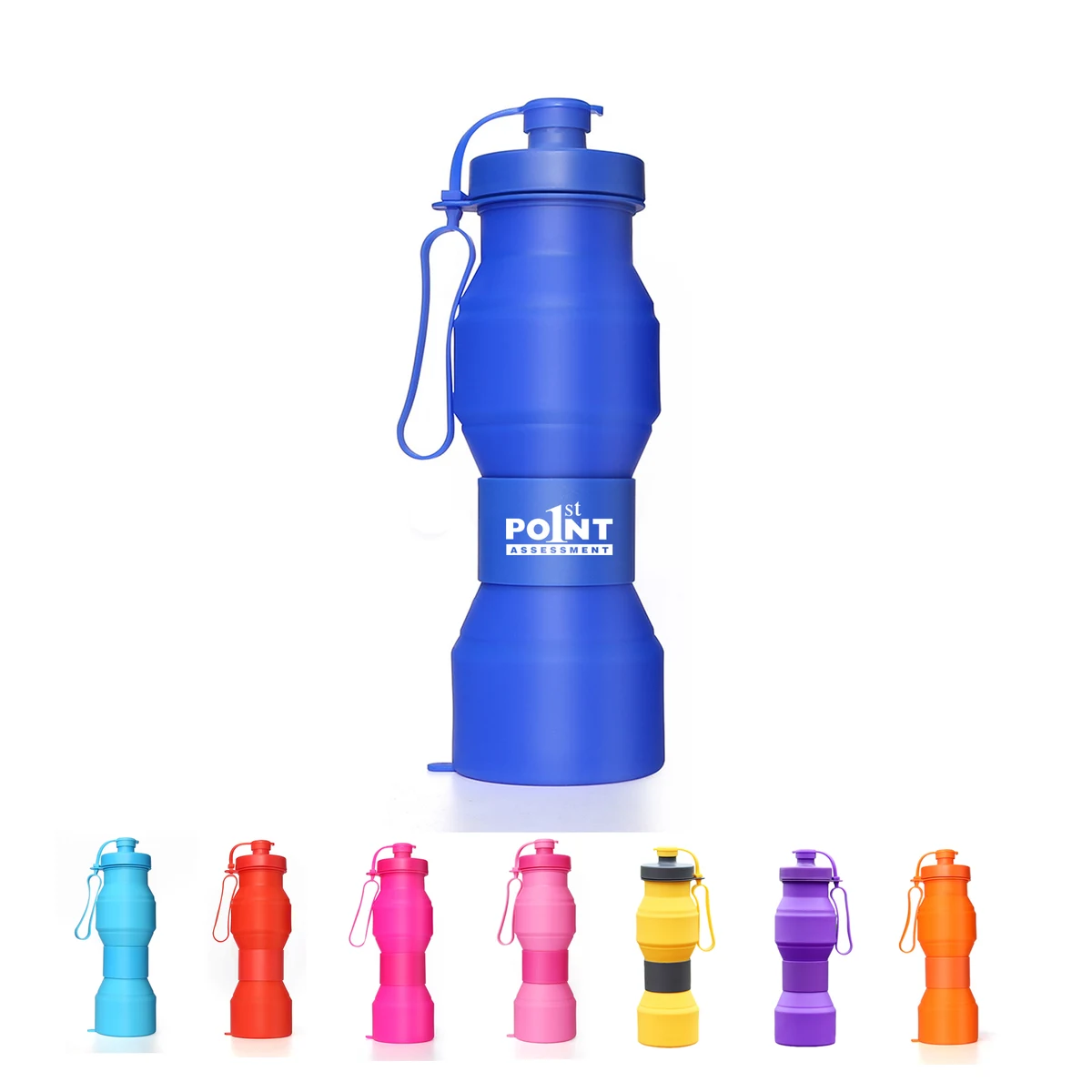 Silicone Quick Folding Water Bottle 1