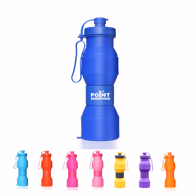 Silicone Quick Folding Water Bottle