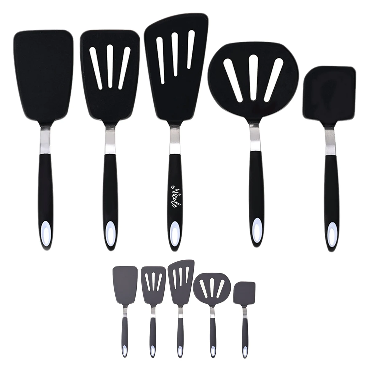 5 Piece Silicone Kitchen Utensils Set 1