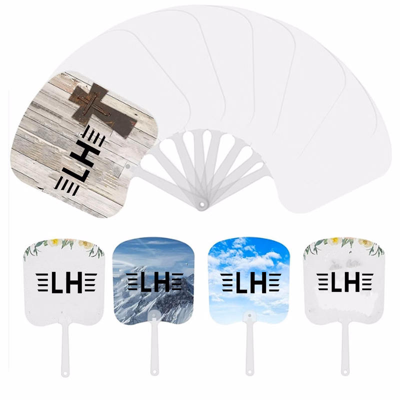 Double-sided Sublimation Plastic Fans