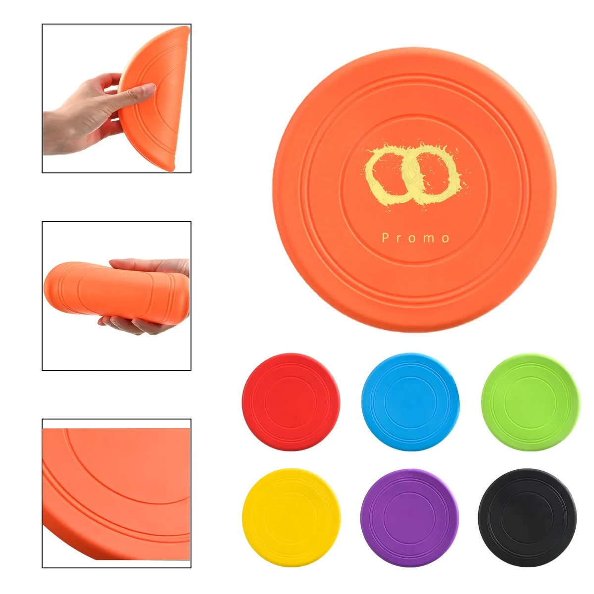 MOQ50 Soft TPR Flying Disc 1
