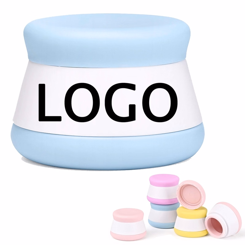 Refillable Travel Cream Jar & Toiletry Jewelry Container