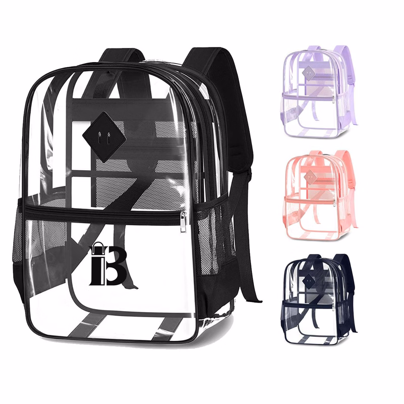 Large Capacity Waterproof Clear PVC Backpack