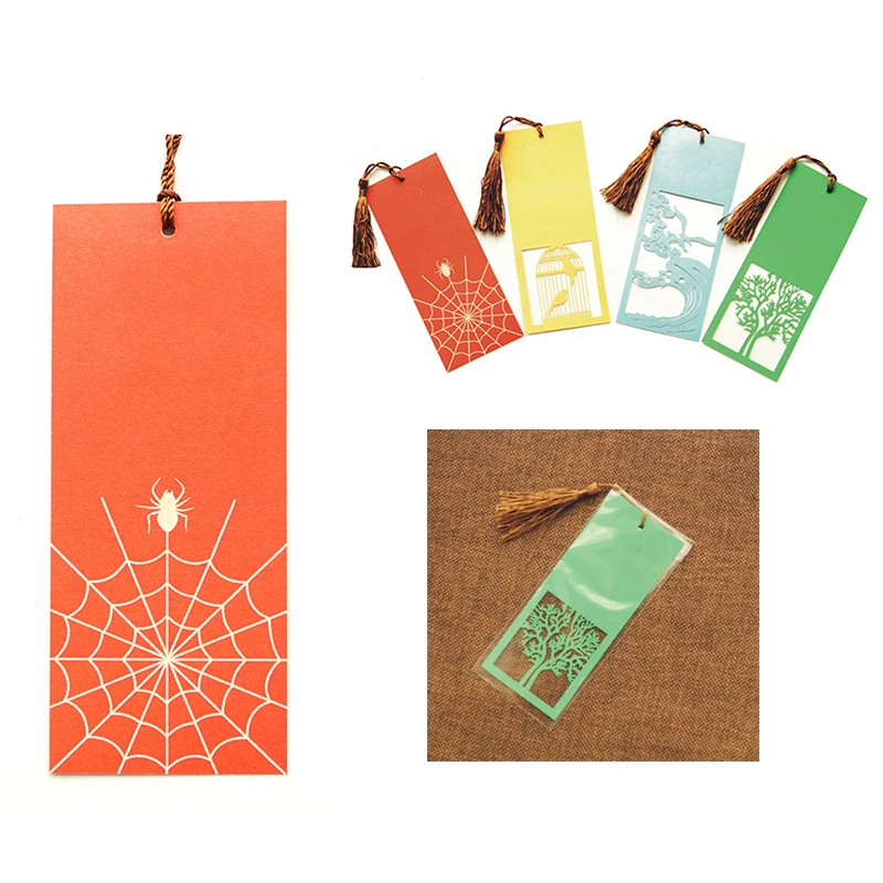 Tassel Hollow Paper Bookmark 1