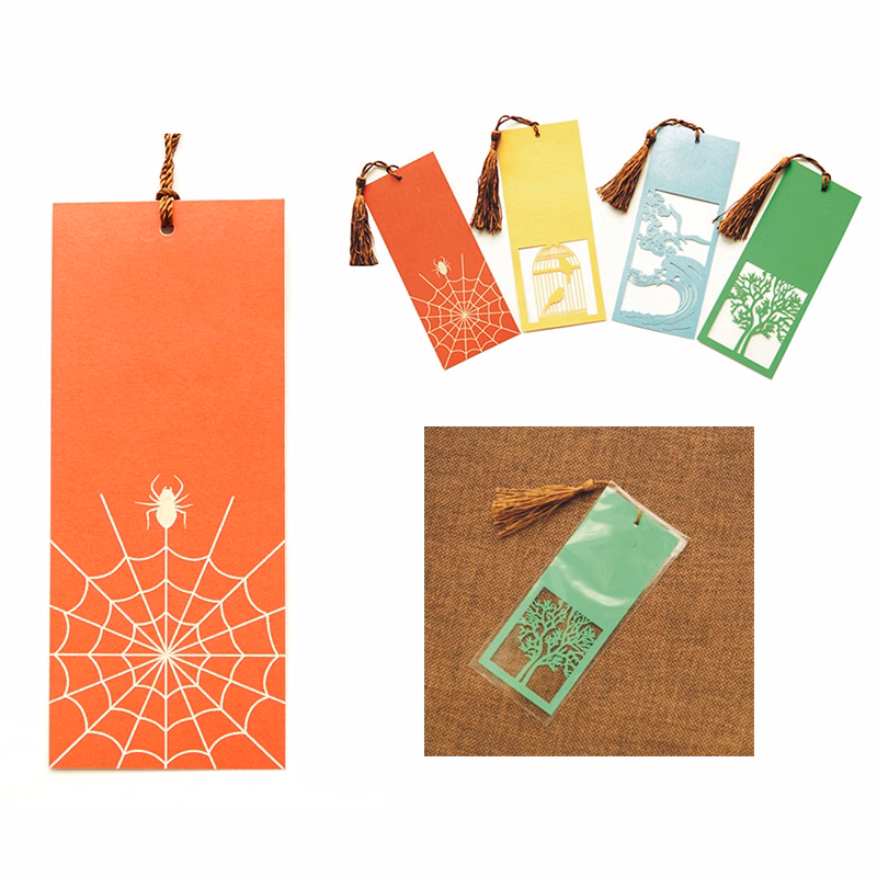 Tassel Hollow Paper Bookmark