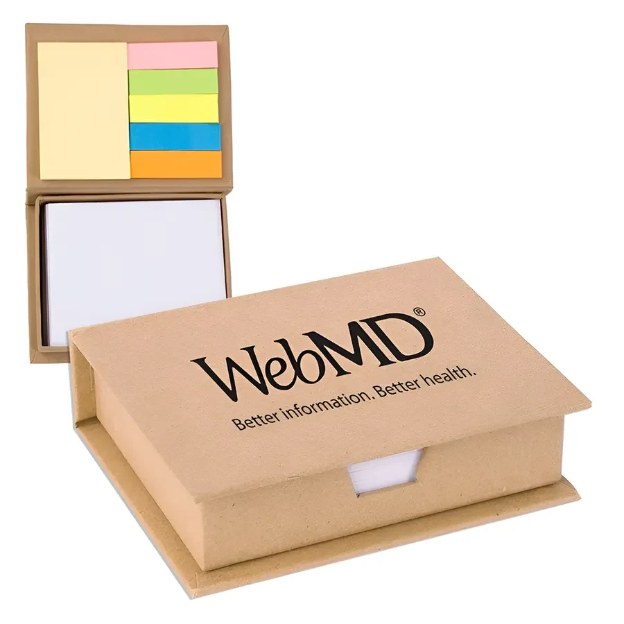 Eco Recycled Sticky Note Memo Case 1