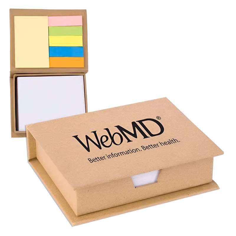 Eco Recycled Sticky Note Memo Case