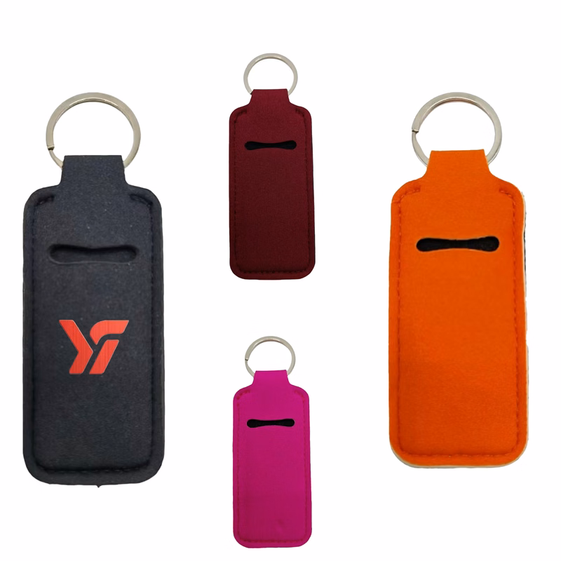 MOQ50 Lipstick Case with Keychain