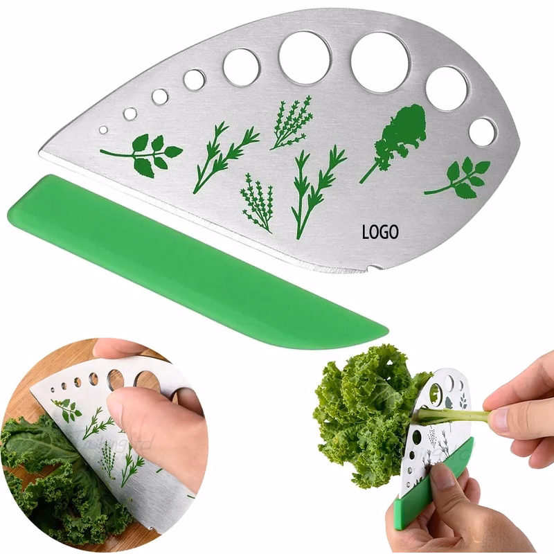 Stainless Steel Herb Stripper with Cutter