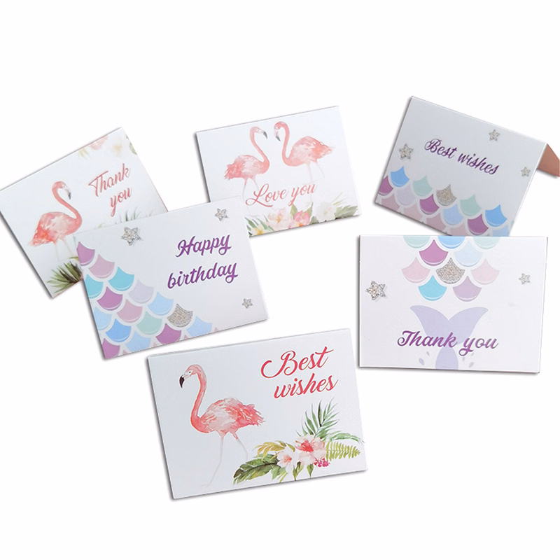MOQ50 Foil Stamped Holiday/Birthday Cards