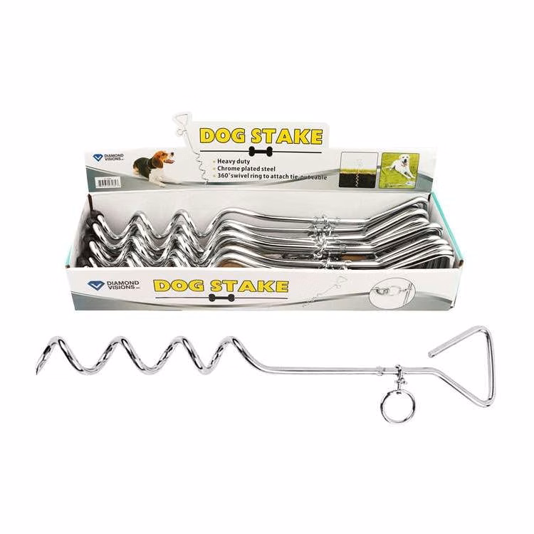 Heavy Duty Dog Tie-Out Stakes - 16"
