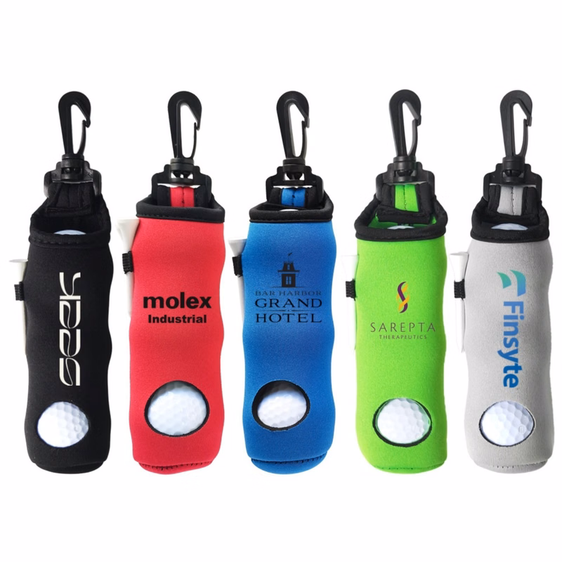 Golf Tee Organizer Bag Including Accessories