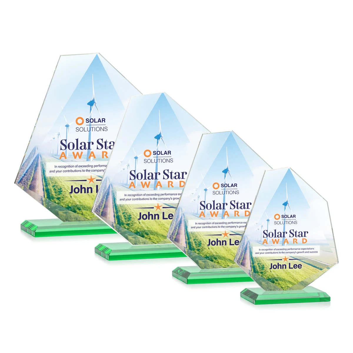 Picton VividPrint™ Award - Green 1
