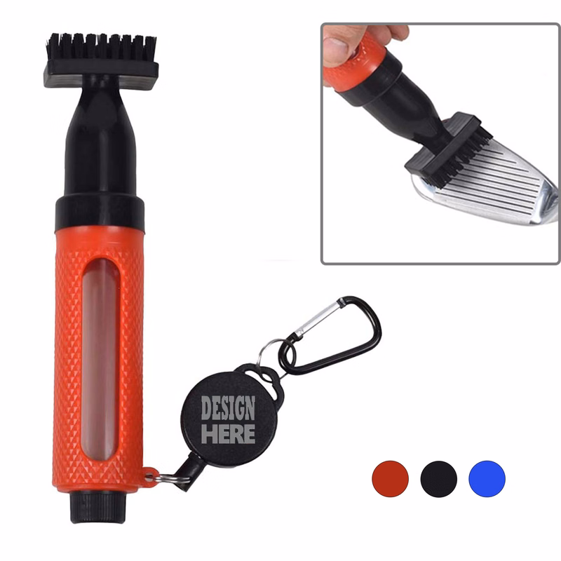 Golf Club Head Cleaning Spray Brush