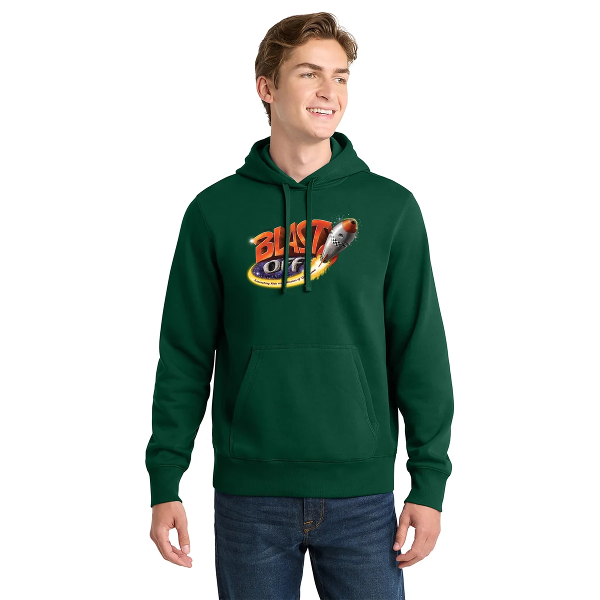 Sport-Tek(R) Pullover Hooded Sweatshirt, custom hoodie or sweatshirt with logo imprint 1