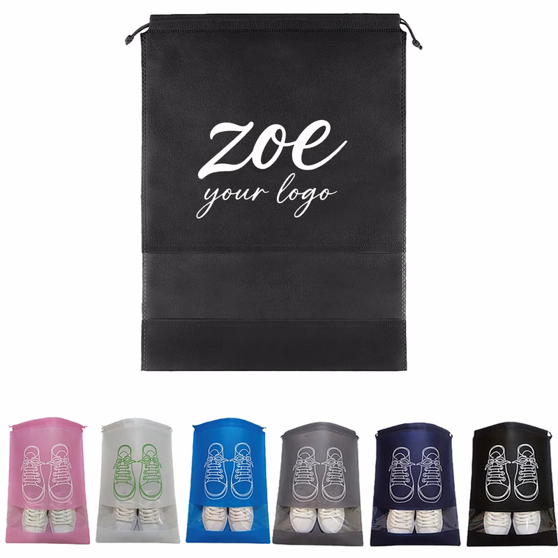 Nonwoven Material Drawstring Pouch
