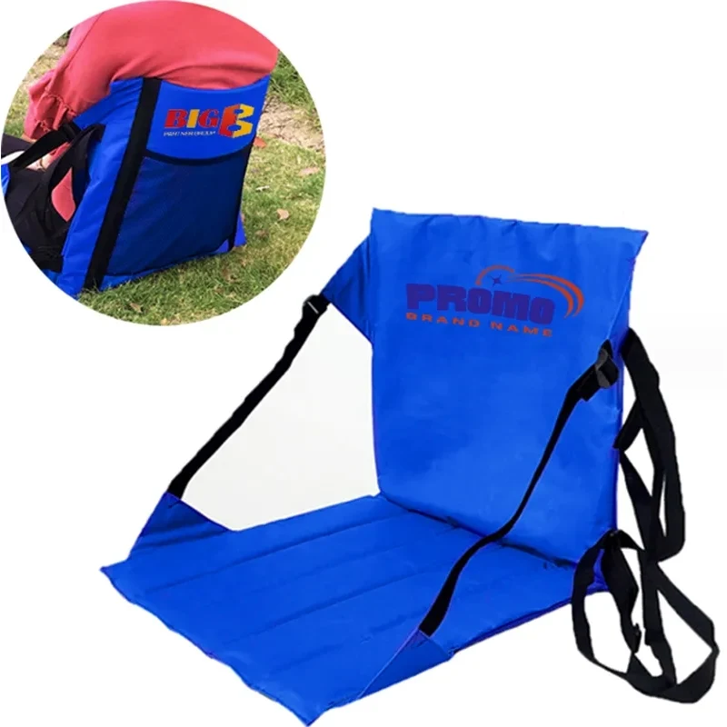 Custom lightweight portable stadium seats with backrest 1