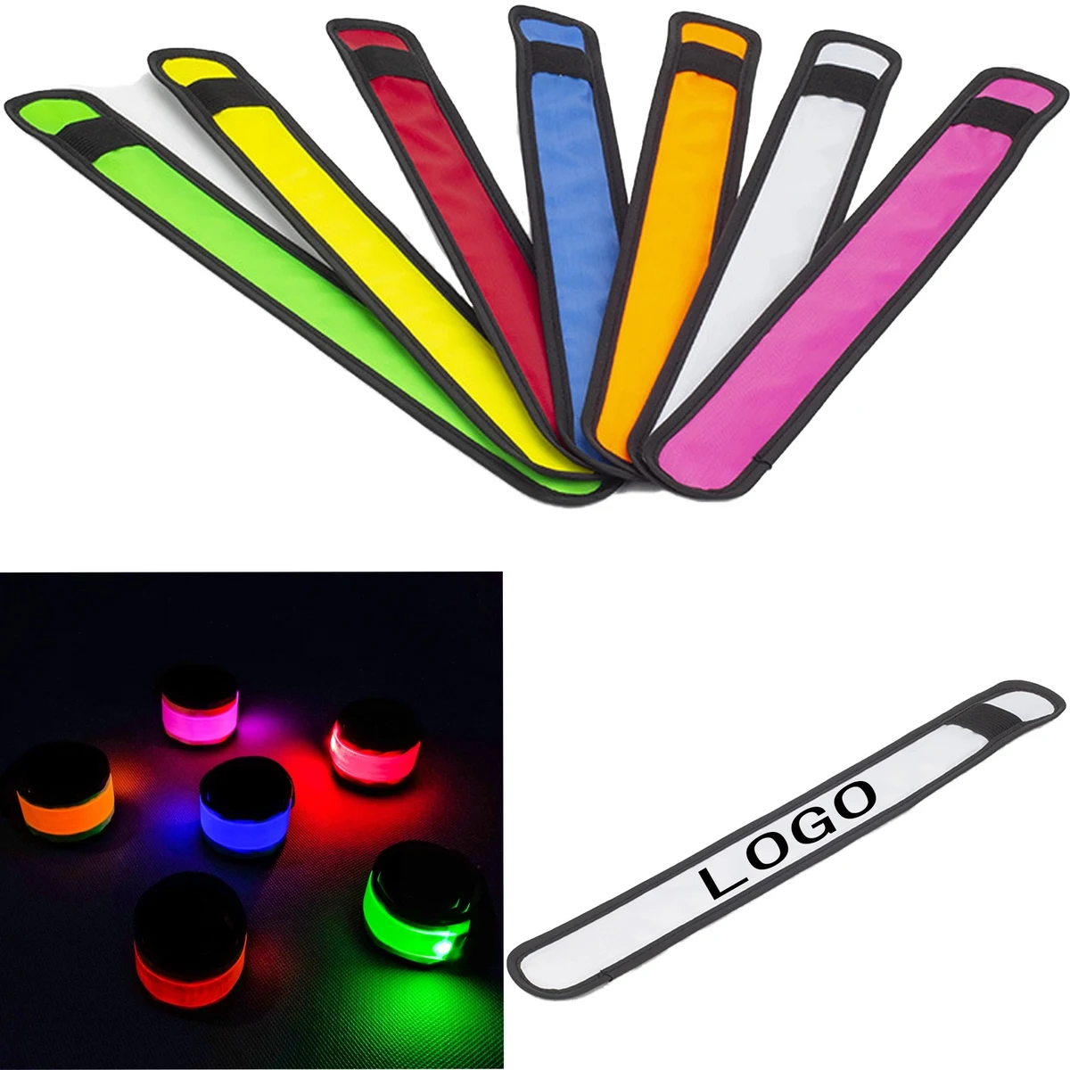 LED Glow Slap Bracelet 1
