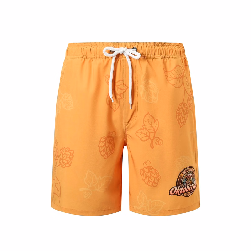 Men's Polyester Spandex Sublimated Swim Shorts