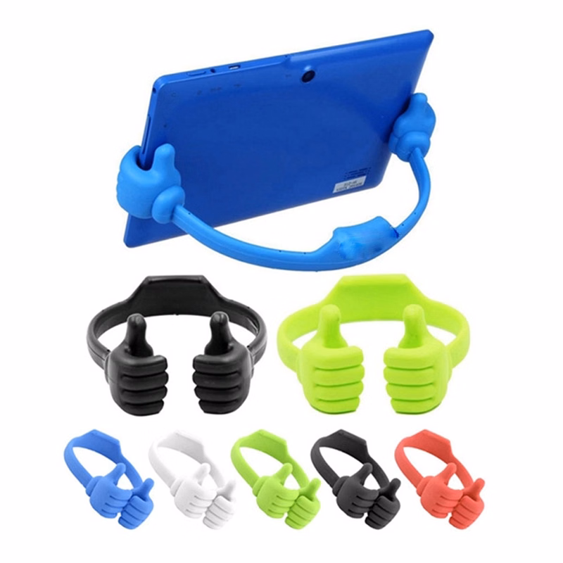 PVC Thumb Cell Phone/Tablet Stand