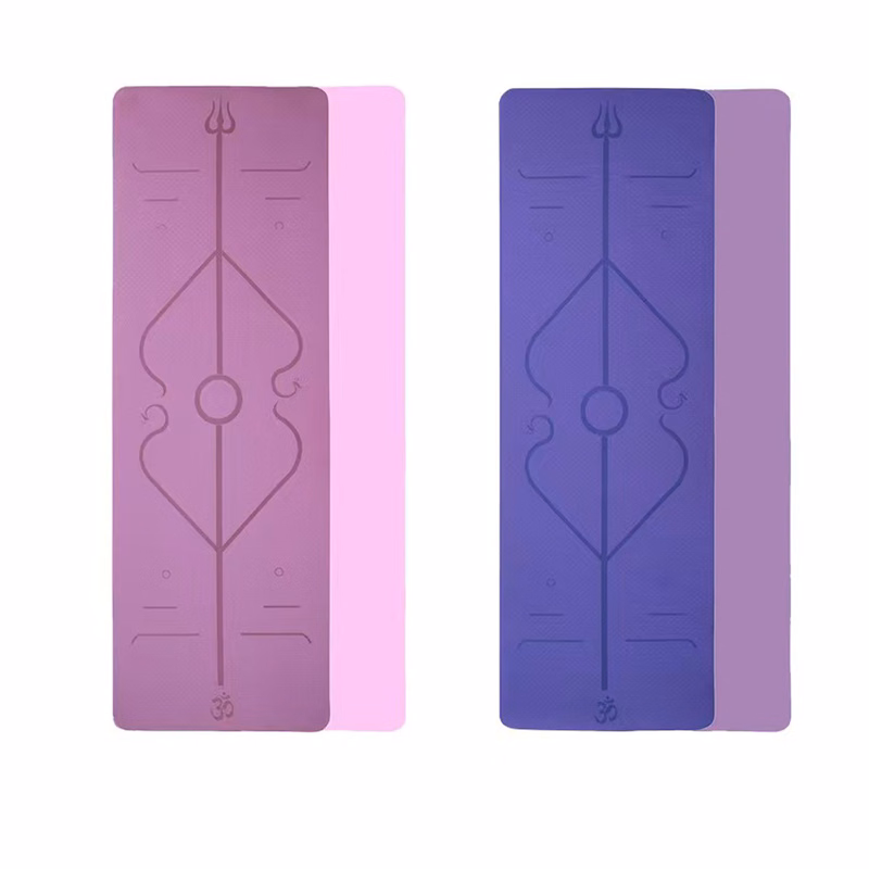 Dual-Tone Alignment Mat with Visual Cues