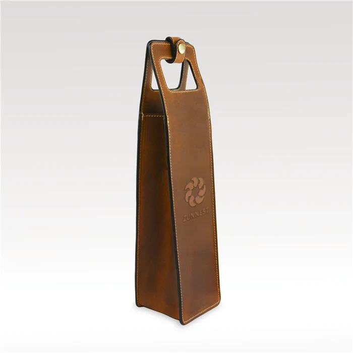 Leather Wine Caddy 1