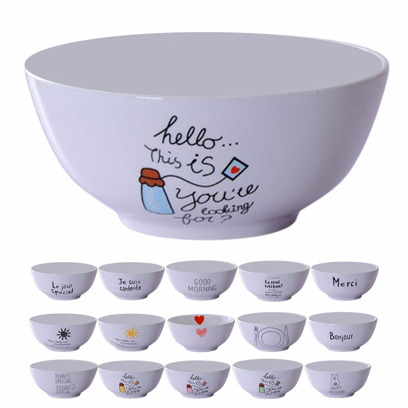 50 oz Large Capacity Creative Ceramic Soup Bowl