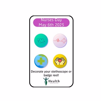 Custom Set of Removeable Adhesive Raised Poly Badge Reel Dome Dots (Set of 4)