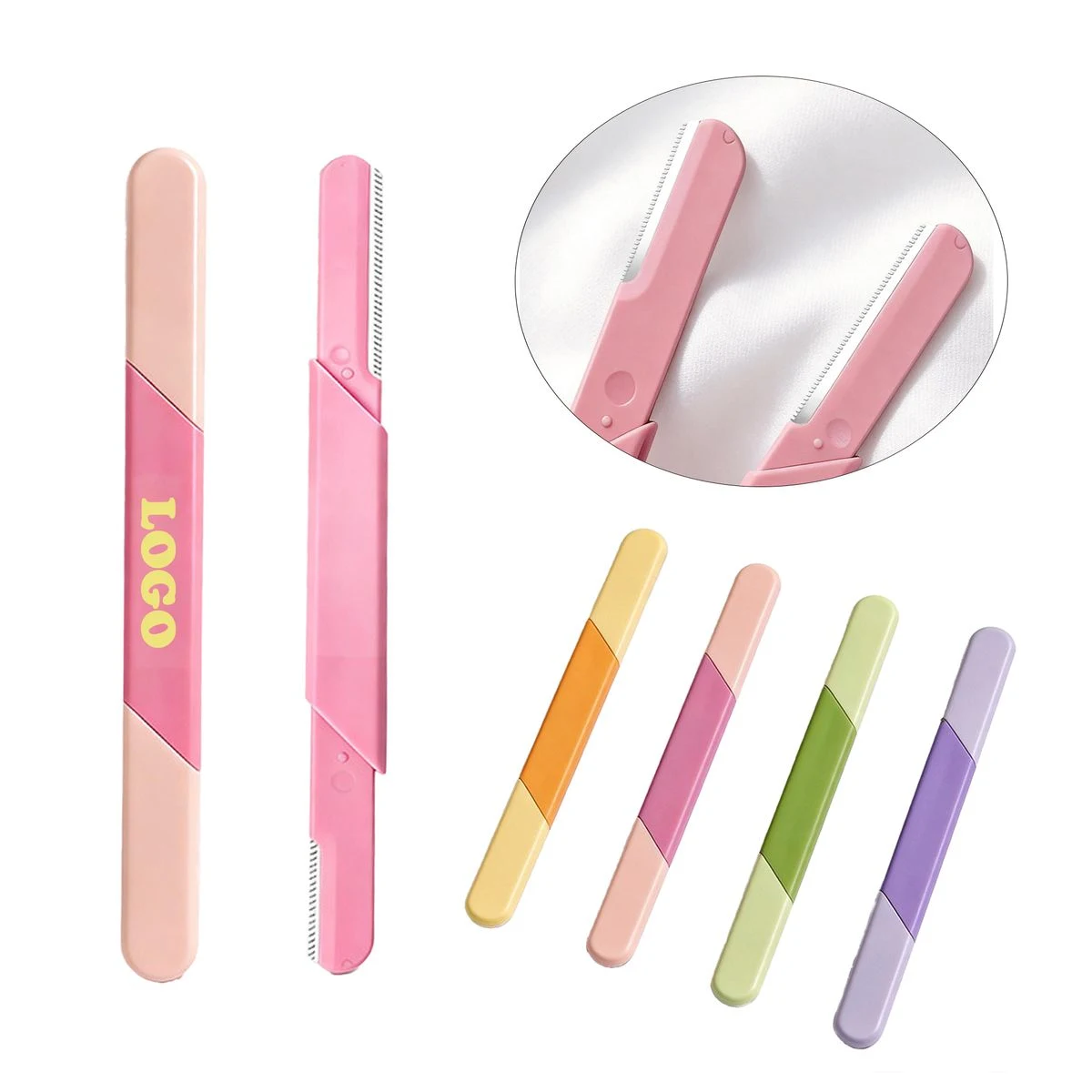 Dual End Eyebrow Razor 1