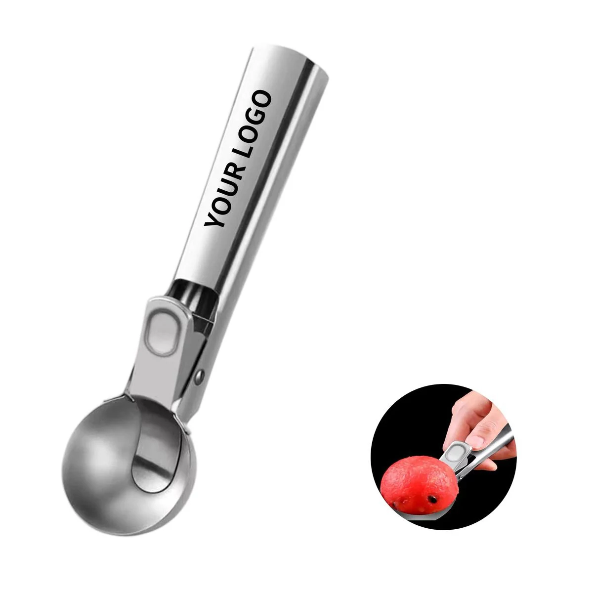 Food Grade Steel Scoop for Portion Control 1
