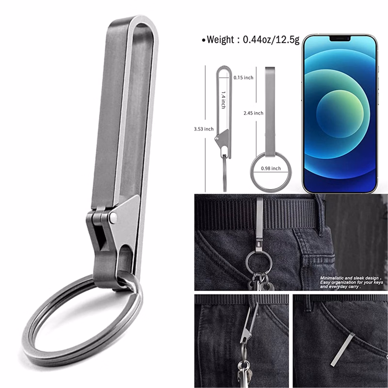 EDC Belt Keychain Clip