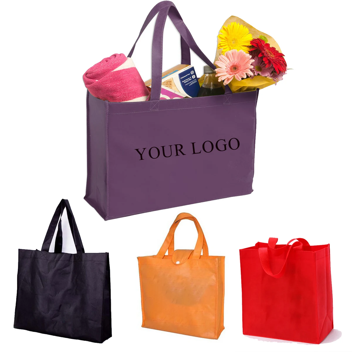 Foldable Printed Non-woven Bag 1