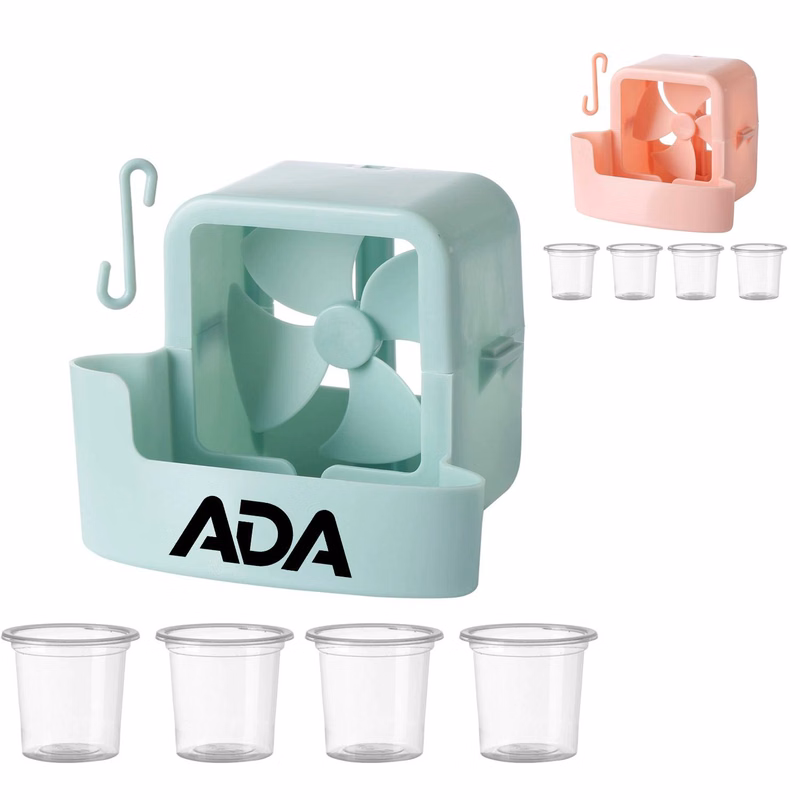 Portable Hanging Fan Cooler w/ 4 Ice Holders