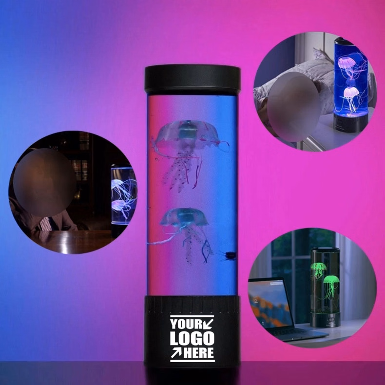 Electric Jellyfish Tank Table Lamp